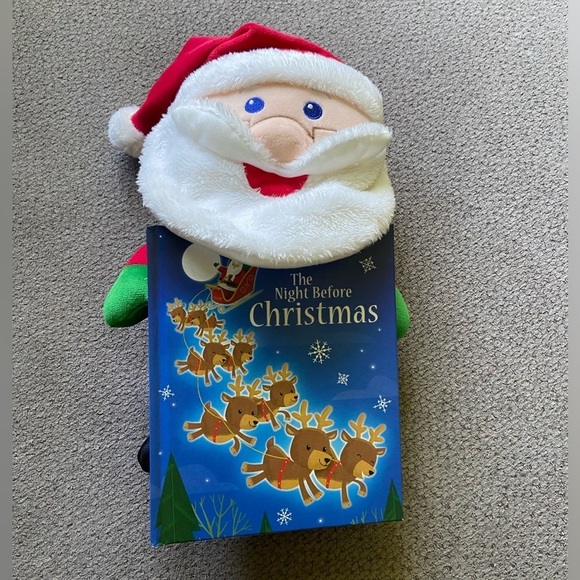 Kohl's Cares The Night Before Christmas Santa Book And Plush Bundle NEW - Picture 1 of 7